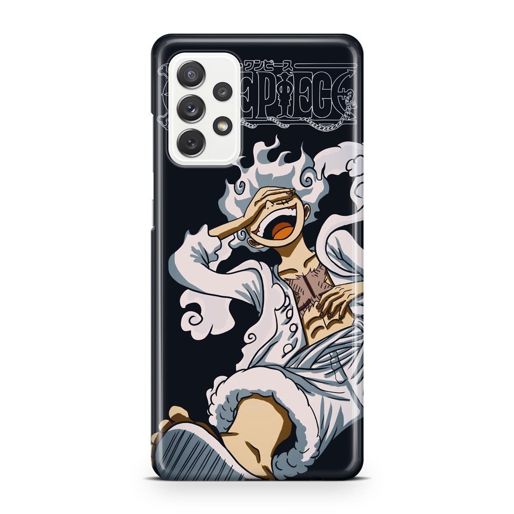 Gear 5 Iconic Laugh - Premium Anime Phone Case | Galaxy A23 5G Case