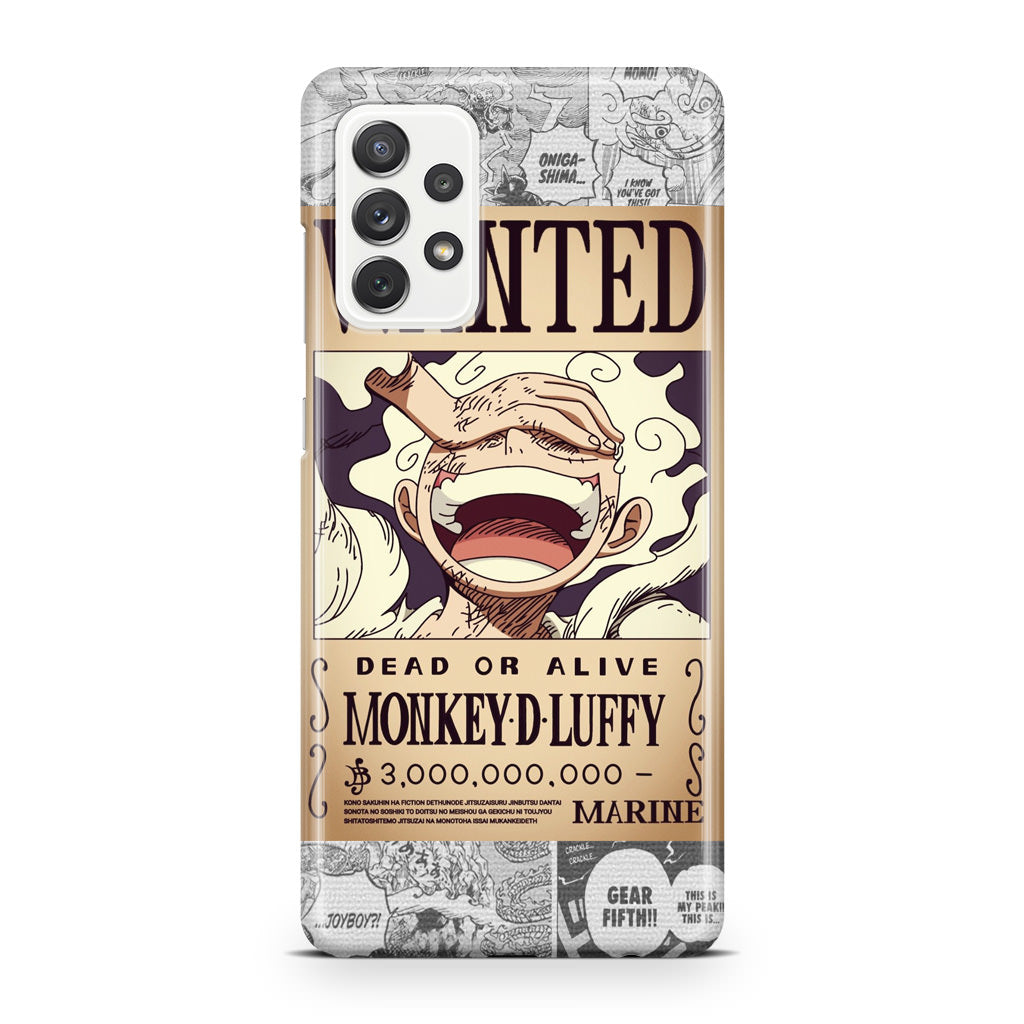 Gear 5 Wanted Poster Galaxy A23 5G Case