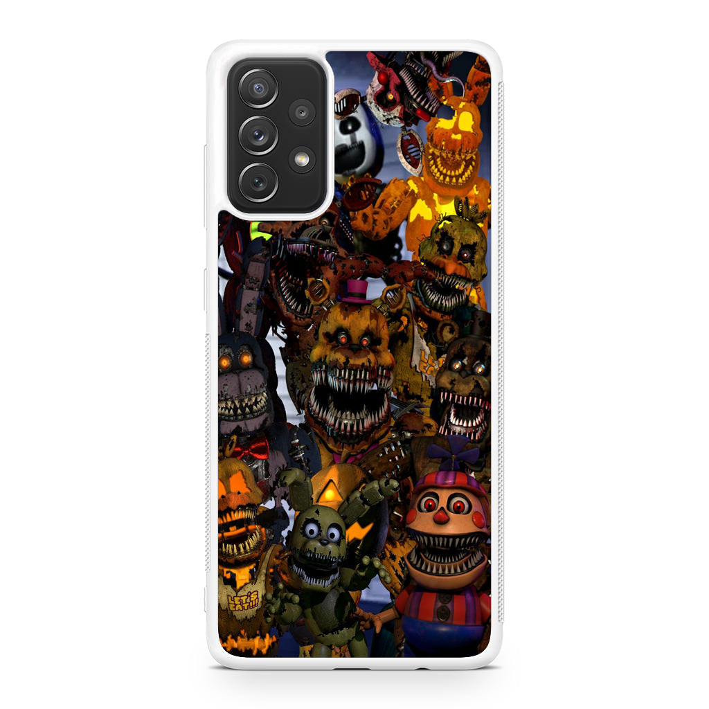 Five Nights at Freddy's Scary Characters Galaxy A32 / A52 / A72 Case