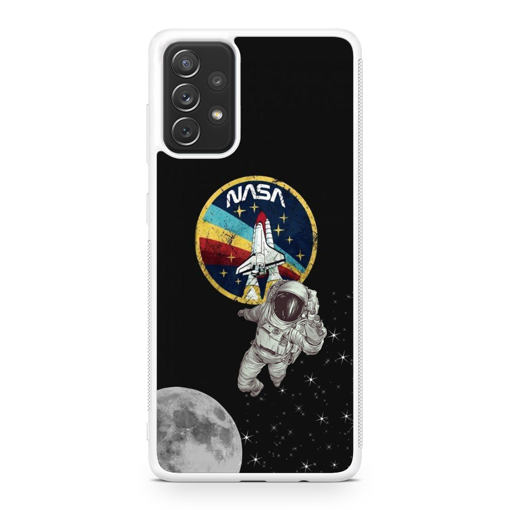 NASA Art Galaxy A23 5G Case