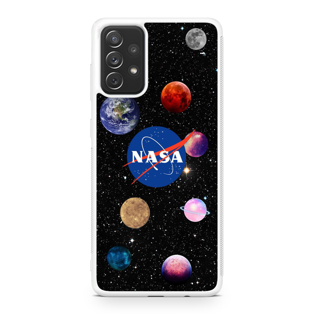 NASA Planets Galaxy A32 / A52 / A72 Case