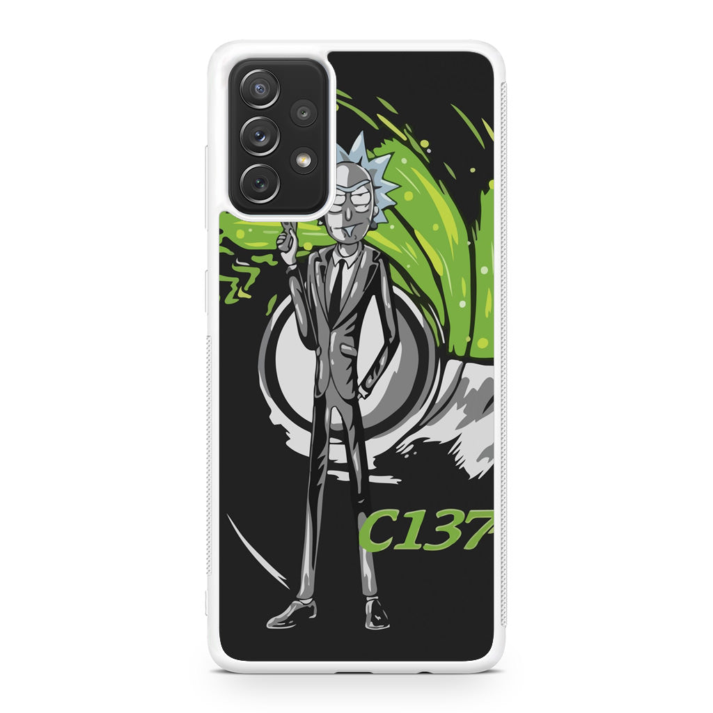 Rick Sanchez Agent C137 Galaxy A32 / A52 / A72 Case