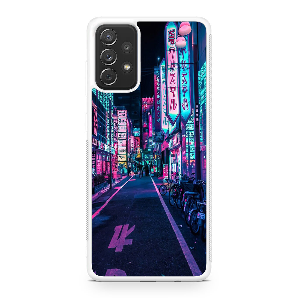 Tokyo Street Wonderful Neon Galaxy A32 / A52 / A72 Case
