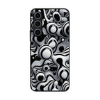Abstract Art Black White Samsung Galaxy A54 5G Case
