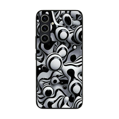 Abstract Art Black White Samsung Galaxy S23 FE Case