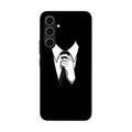 Anonymous Black White Tie Samsung Galaxy A54 5G Case