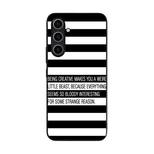 Being Creative Weird Samsung Galaxy S23 FE Case