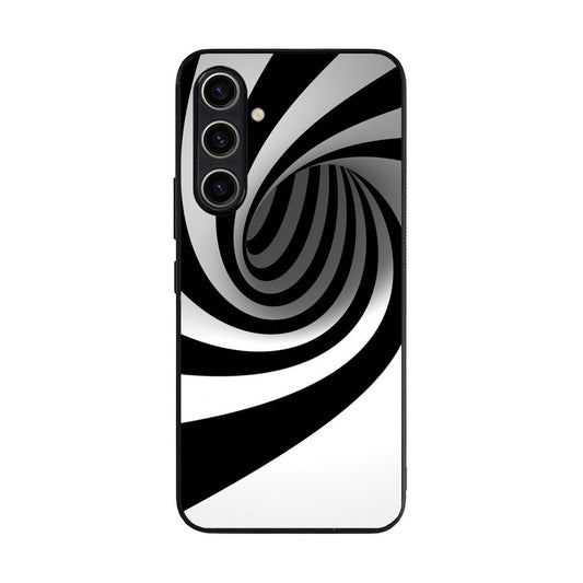 Black and White Twist Samsung Galaxy A54 5G Case