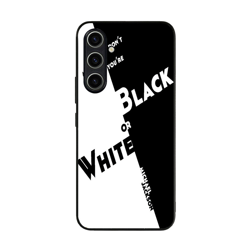 Black Or White Michael Jackson Samsung Galaxy A54 5G Case