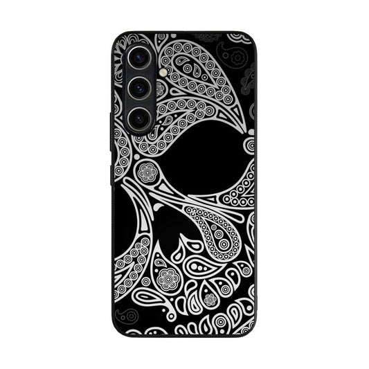 Black Skull Samsung Galaxy S23 FE Case