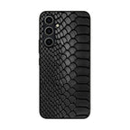 Black Snake Skin Texture Samsung Galaxy A54 5G Case
