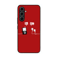 Funny Music Headphones Player Buds Samsung Galaxy A54 5G Case