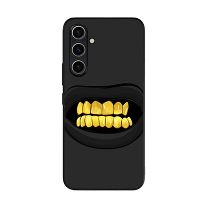 Gold Grillz Samsung Galaxy A54 5G Case