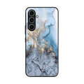 Golden Azure Marble Samsung Galaxy A25 5G / Galaxy A15 5G Case