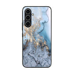 Golden Azure Marble Samsung Galaxy S23 FE Case