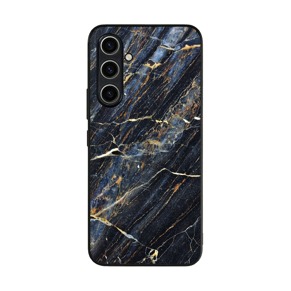 Golden Black Marble Samsung Galaxy S23 FE Case