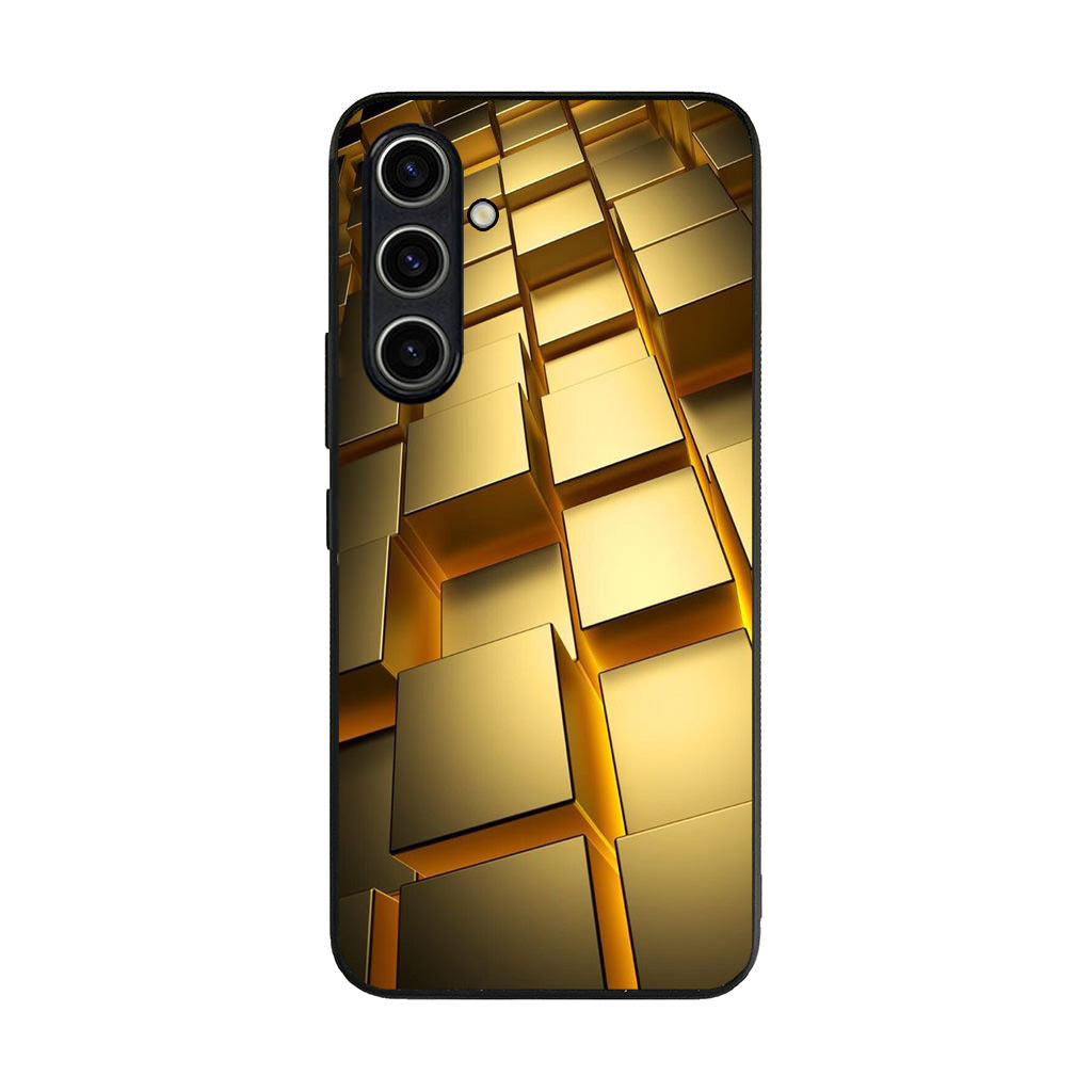 Golden Cubes Samsung Galaxy S23 FE Case