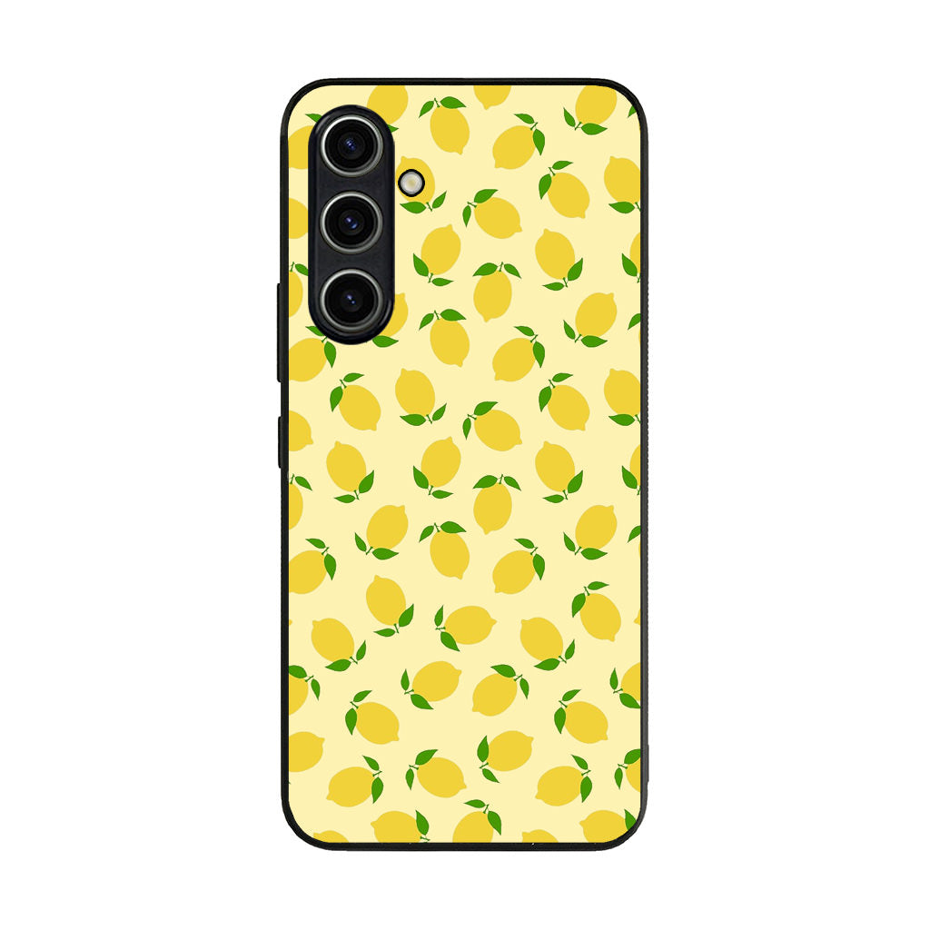 Lemons Fruit Pattern Samsung Galaxy A54 5G Case