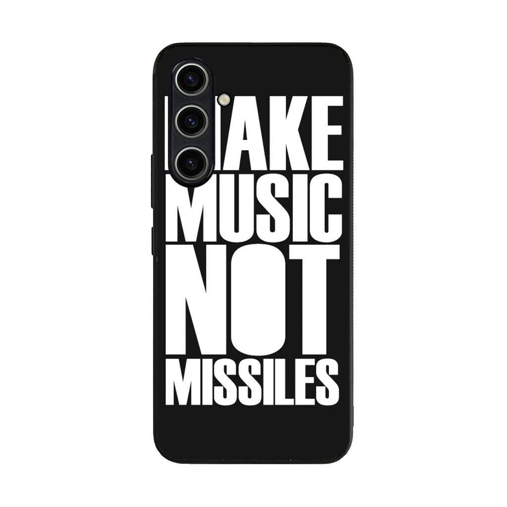 Make Music Not Missiles Samsung Galaxy S23 FE Case