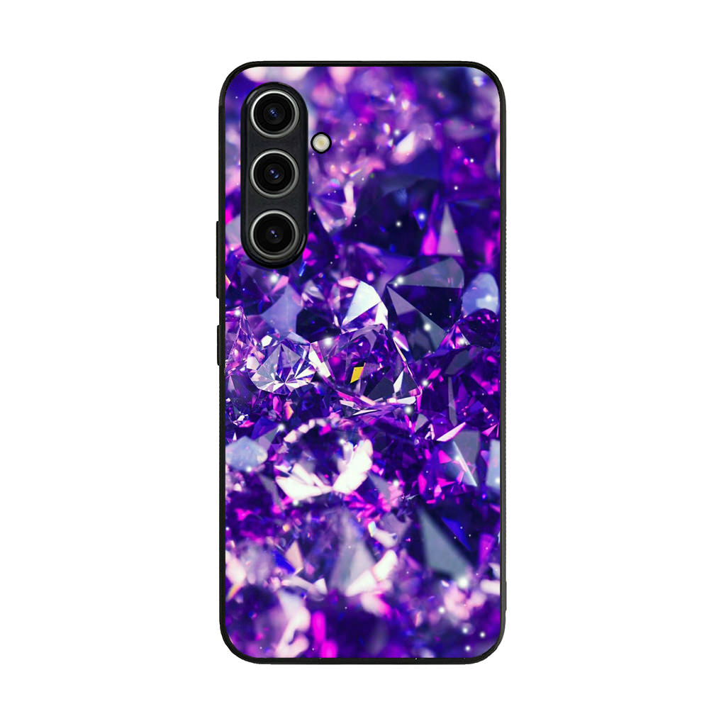 Purple Crystal Samsung Galaxy A54 5G Case