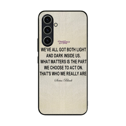 Sirius Black Quote Samsung Galaxy A54 5G Case