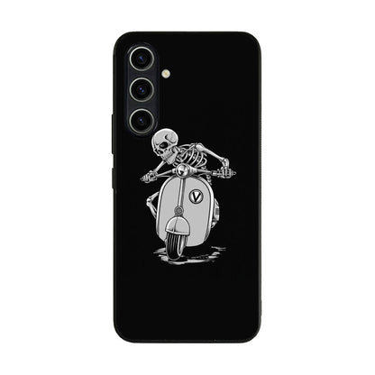 Skeleton Rides Scooter Samsung Galaxy A54 5G Case