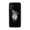 Skeleton Rides Scooter Samsung Galaxy S23 FE Case