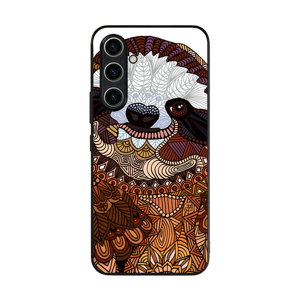 Sloth Ethnic Pattern Samsung Galaxy A54 5G Case