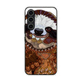 Sloth Ethnic Pattern Samsung Galaxy S23 FE Case
