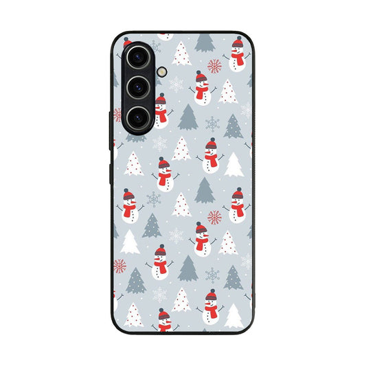 Snowmans Pattern Samsung Galaxy A54 5G Case