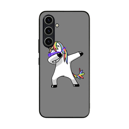 Unicorn Dabbing Grey Samsung Galaxy A25 5G / Galaxy A15 5G Case