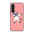 Unicorn Dabbing Pink Samsung Galaxy S23 FE Case