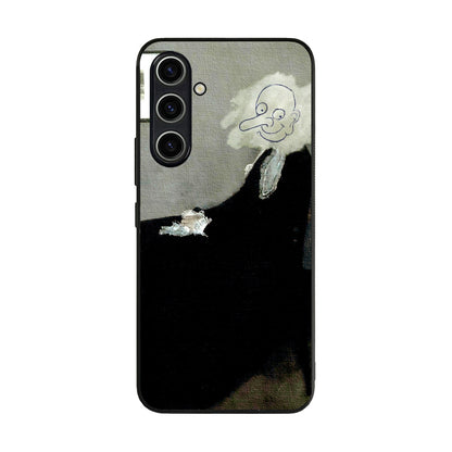 Whistler's Mother by Mr. Bean Samsung Galaxy A54 5G Case