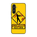 Zombie Crossing Sign Samsung Galaxy A25 5G / Galaxy A15 5G Case