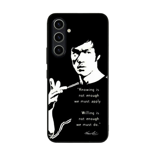 Bruce Lee Quotes Samsung Galaxy A54 5G Case