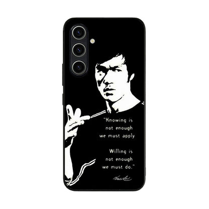 Bruce Lee Quotes Samsung Galaxy S23 FE Case