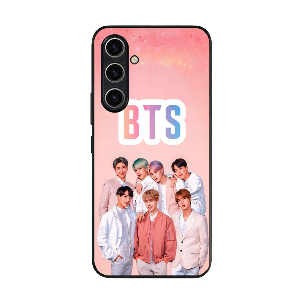 BTS Member in Pink Samsung Galaxy S23 FE Case