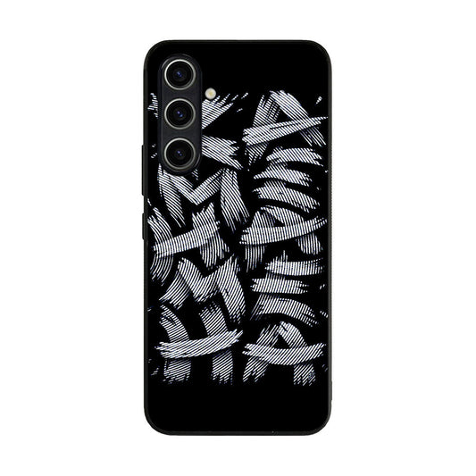 Dragon Ball Kamehameha Font Art Samsung Galaxy S23 FE Case