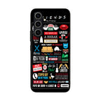 Friends TV Show Quotes Poster Samsung Galaxy A54 5G Case