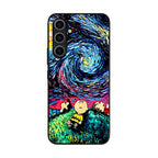 Peanuts At Starry Night Samsung Galaxy A54 5G Case