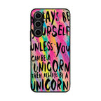 Rainbow Unicorn Quote Samsung Galaxy A25 5G / Galaxy A15 5G Case