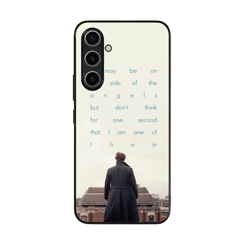 Sherlock Holmes Quote Samsung Galaxy A54 5G Case