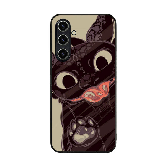 Toothless Dragon Art Samsung Galaxy S23 FE Case