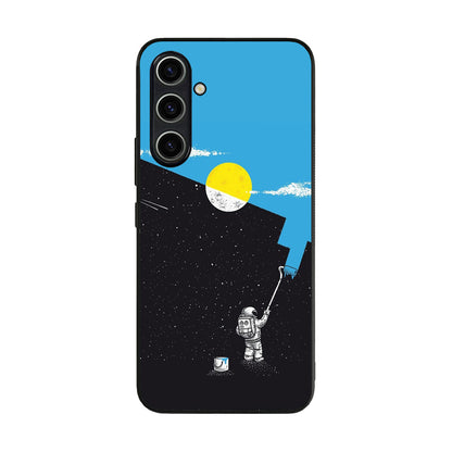 Space Paiting Day Samsung Galaxy A54 5G Case