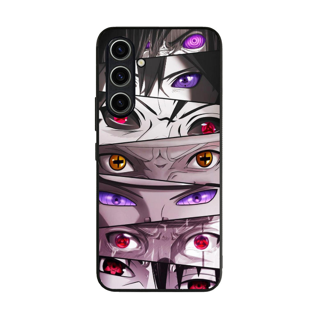 The Powerful Eyes on Naruto Samsung Galaxy S23 FE Case