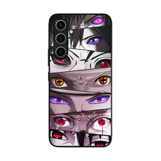 The Powerful Eyes on Naruto Samsung Galaxy S23 FE Case