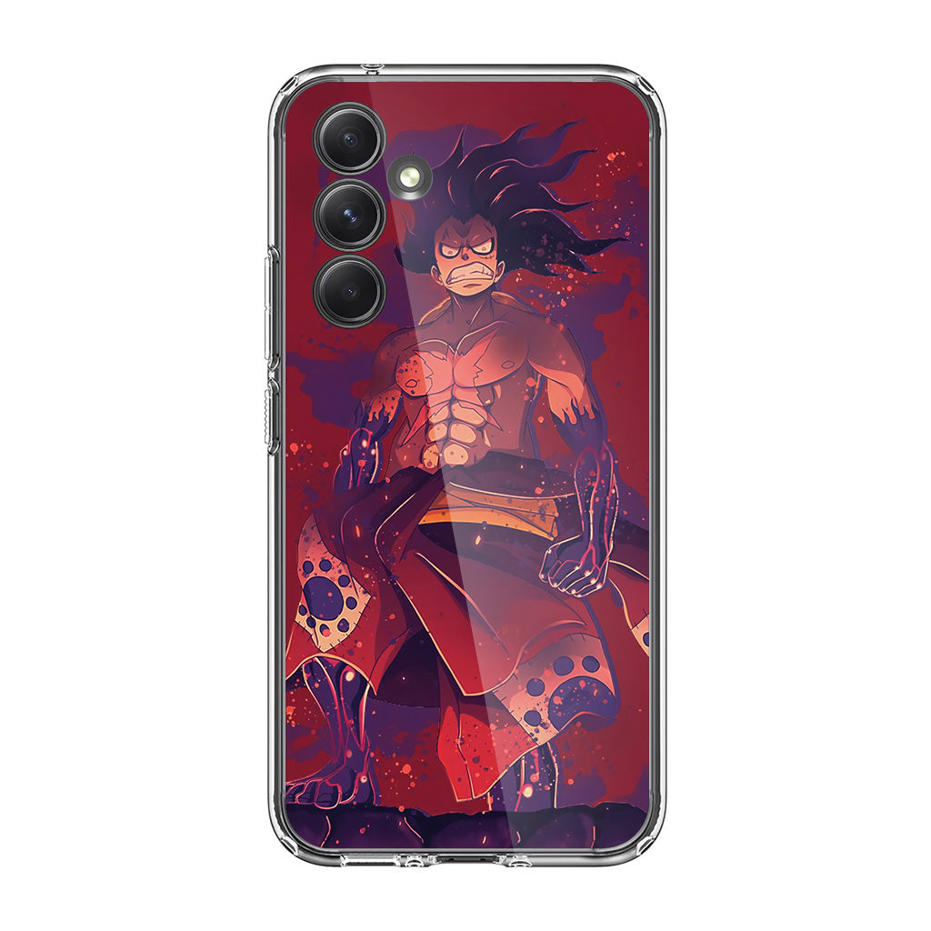 Luffy Snake Man Art Samsung Galaxy A54 5G Case