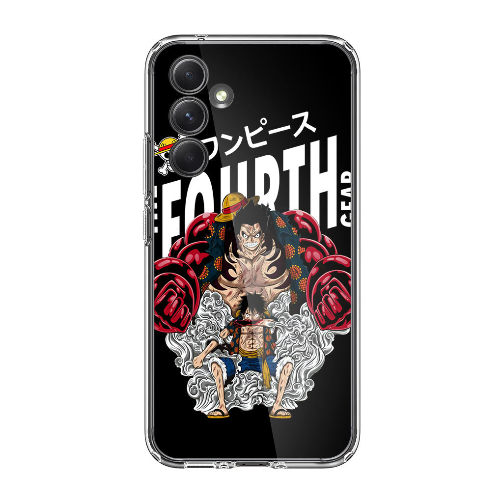 Luffy The Fourth Gear Black Samsung Galaxy A54 5G Case