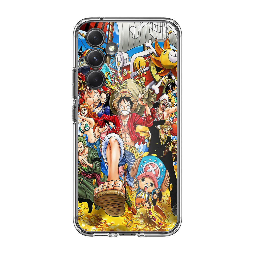 Mugiwara Crew One Piece Samsung Galaxy A54 5G Case