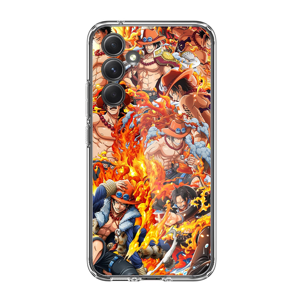 Portgas D Ace Collections Samsung Galaxy S23 FE Case